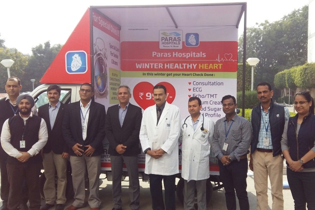 Paras Hospitals, Gurgaon Brings Doctors to Your Doorstep with New ‘Mobile Van’ Initiative this winter