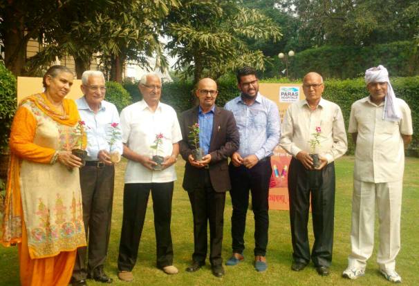 It’s in Your Hands, Take Action: Paras Hospital Organizes Tree Plantation Drive on World Arthritis Day