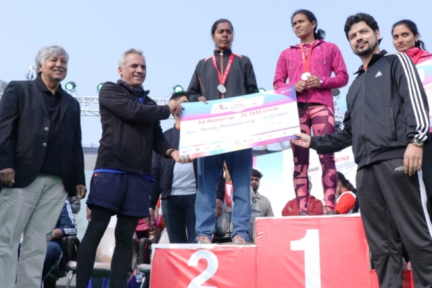PARAS HMRI Hospital Provides Free Medical Aid to Runners during Patna Marathon