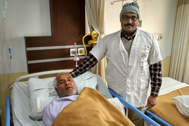 Paras Global Hospital Saves Life of Elderly Man Vomiting Blood