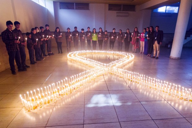 We Can I Can: Children in Haryana Build a Glowing Human Chain to Fight the Darkness of Cancer