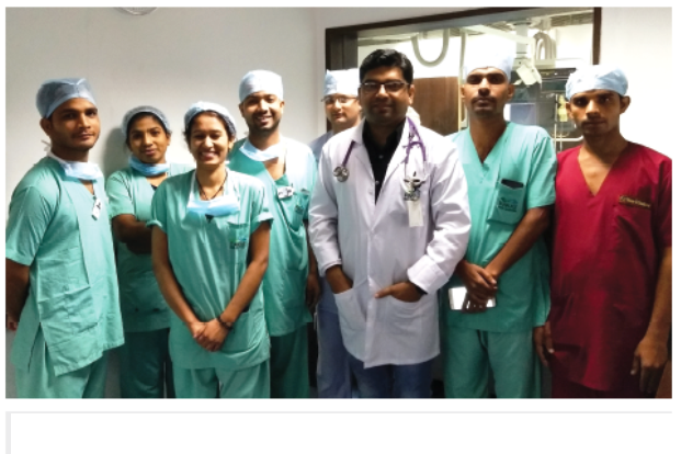 पारस अस्पताल पटना ने किया एलेक्ट्रोफिजीओलॉजी से दिल की धड़कन बढ़ने का उपचार  - वरिष्ठ विशेषज्ञ डॉ नरेन्द्र कुमार ने किया इलाज