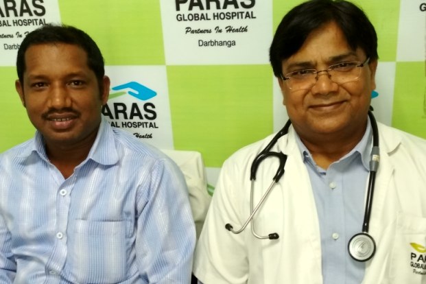 42 yr old man treated for multiple ailments successfully a Paras Global Hospital Internal Medicine Team