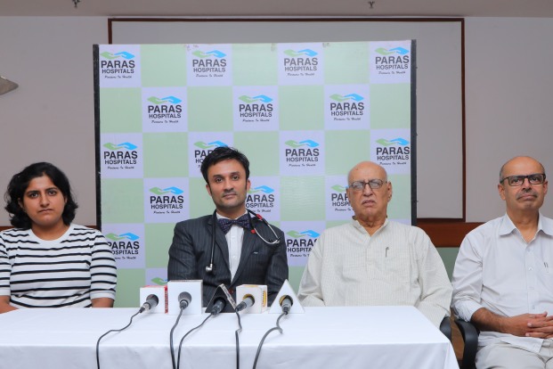 Paras Hospital conducts first case of concomitant angioplasty with Implantation of World’s smallest pacemaker in India