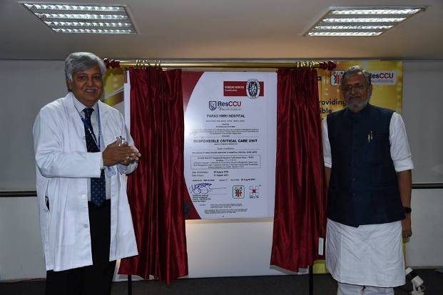 Responsible Critical Care Units (ResCCU) launched at Paras HMRI Hospital Patna