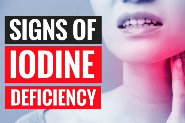 3 signs & symptoms of Iodine Deficiency