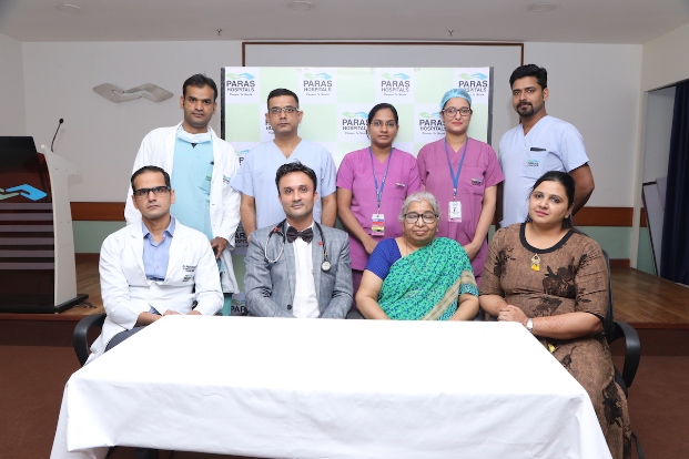 Team of Multi-Speciality Doctors at Paras Hospitals Gurgaon Saves Elderly Breast Cancer Survivor A Second Time