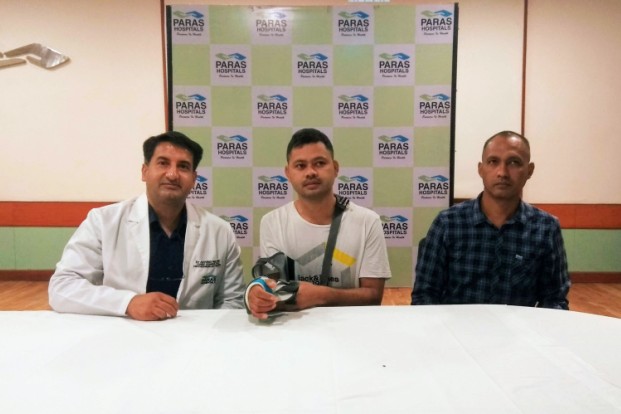 Paras Hospitals Treats Rare Wrist Tumor with New Surgery; Prevents Limb Amputation of NSG Personnel’s Brother