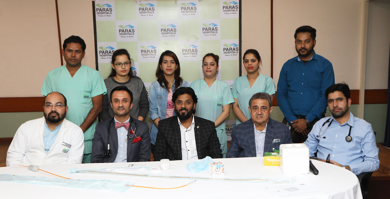 Paras Hospitals, Gurugram performs One Of the first TAVR Myval case in Delhi & NCR on critically ill 84-year-old patient