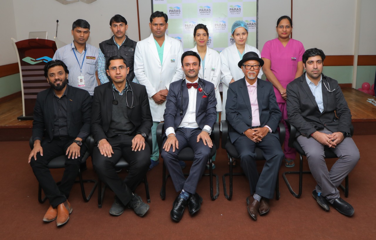 Paras Hospitals, Gurugram performed the first TAVR Myval case without the need of general anesthesia or ventilator